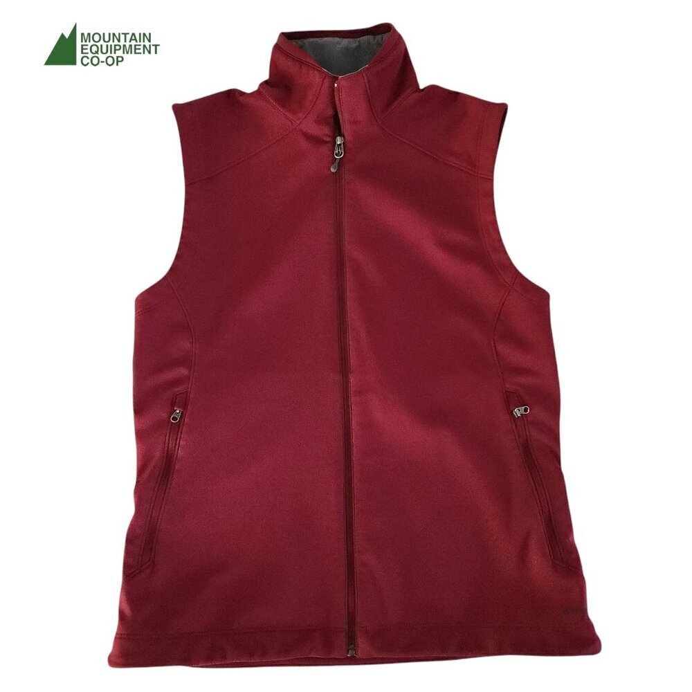 MOUNTAIN EQUIPMENT CO-OP Red (dark pink) softshell Vest size large